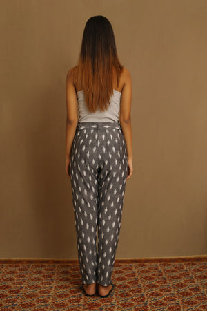 Grey Ikat Pants