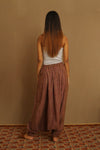 Brown & Pink - Drop Crotch Pants