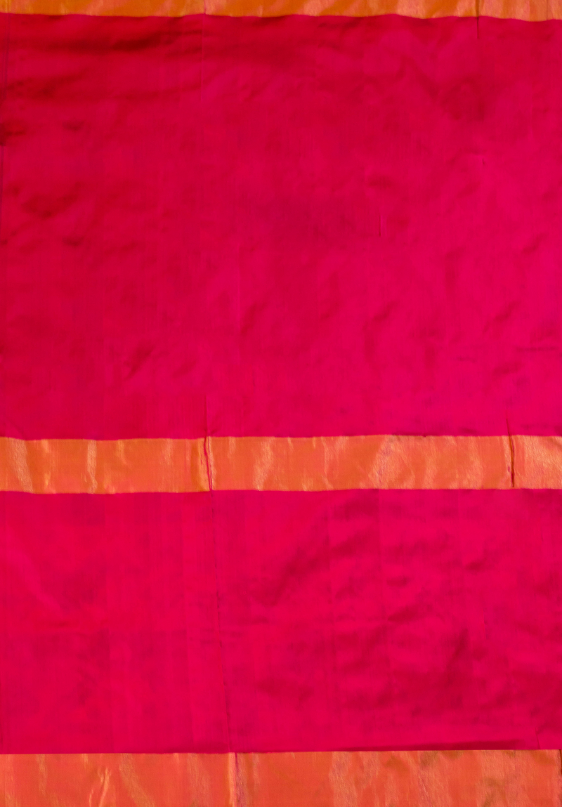 Persian Blue Pochampally Silk
