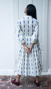 Cream Ikat Dress