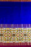 Persian Blue Pochampally Silk