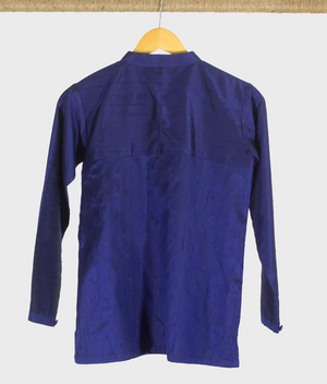 Raw Silk Top