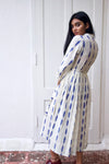 Cream Ikat Dress